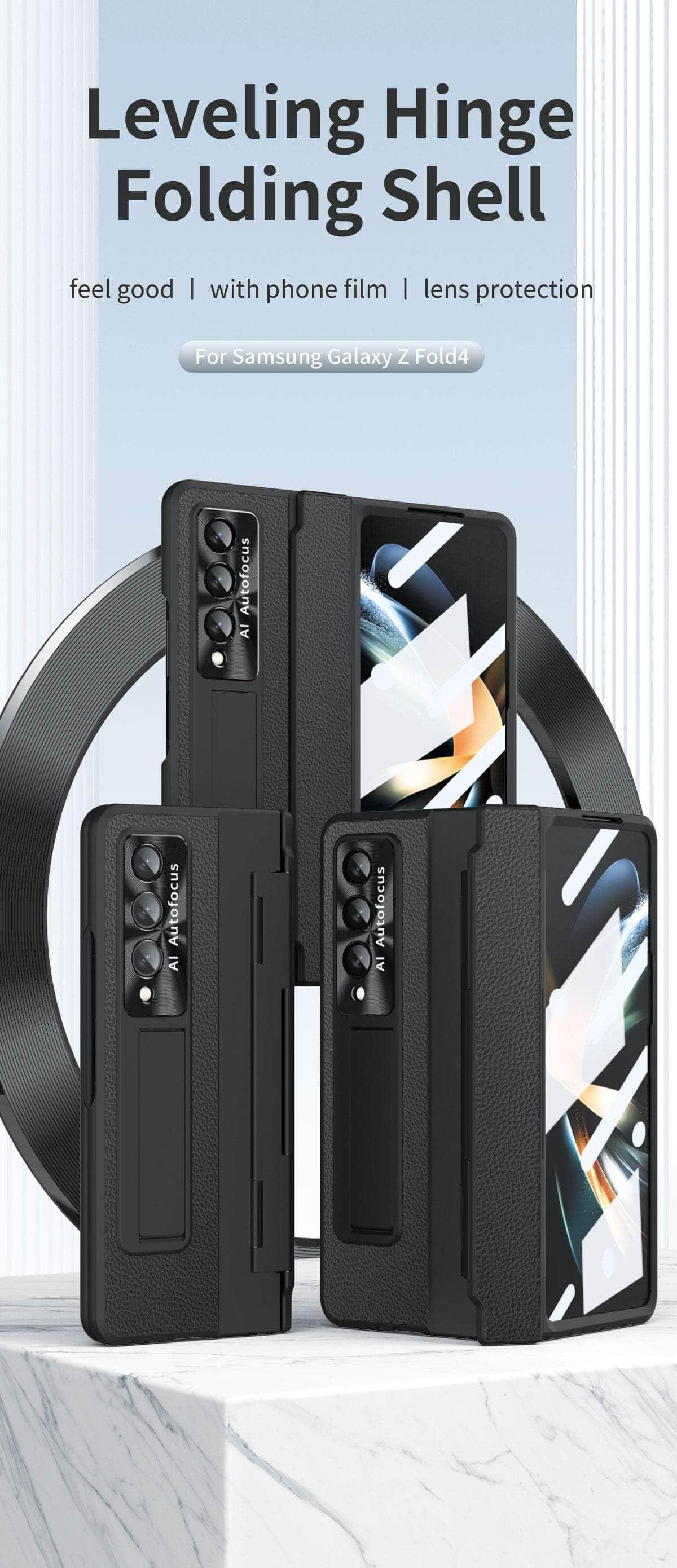 Casebuddy Plating Galaxy Z Fold 5 Glass Protection Cover