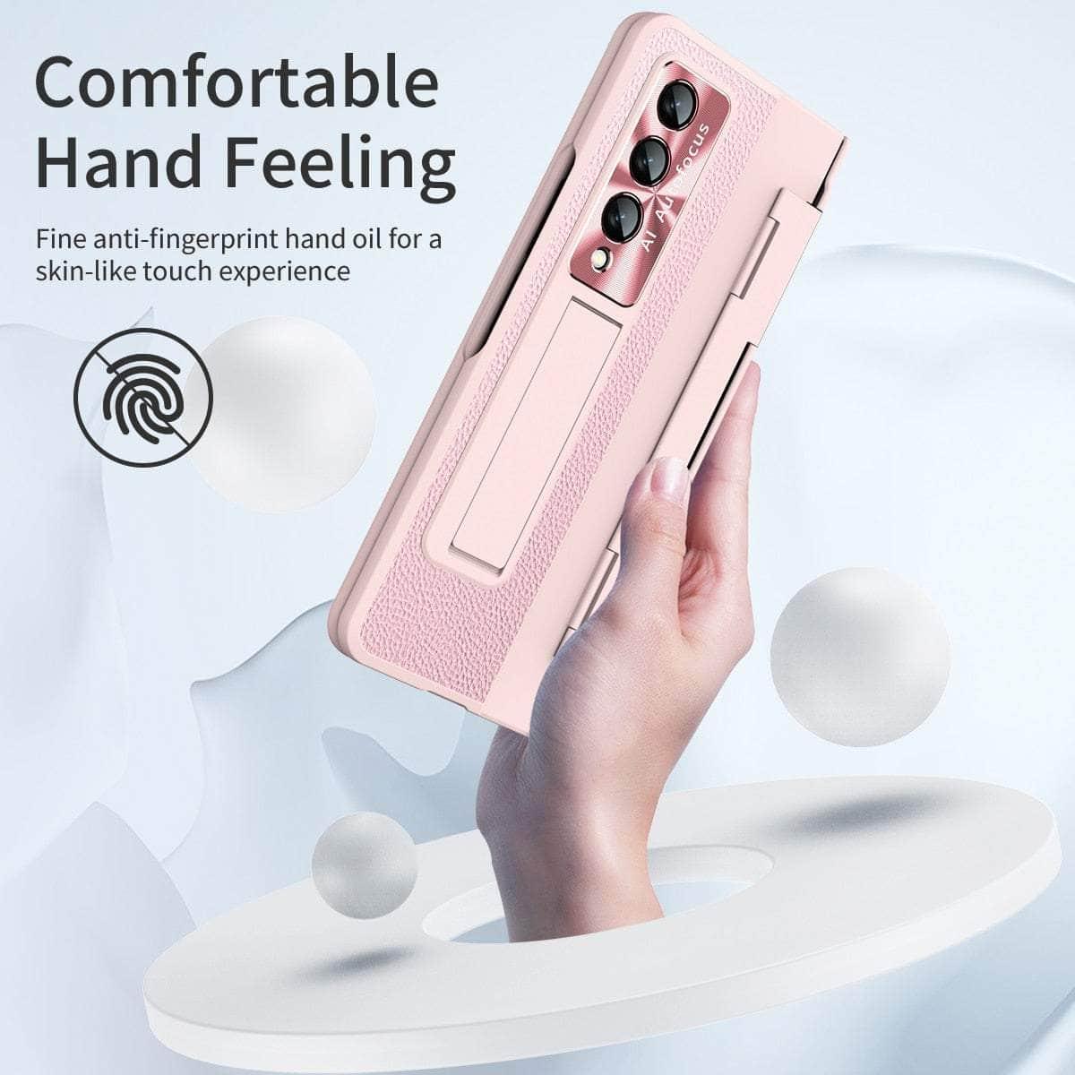 Casebuddy Plating Galaxy Z Fold 5 Glass Protection Cover