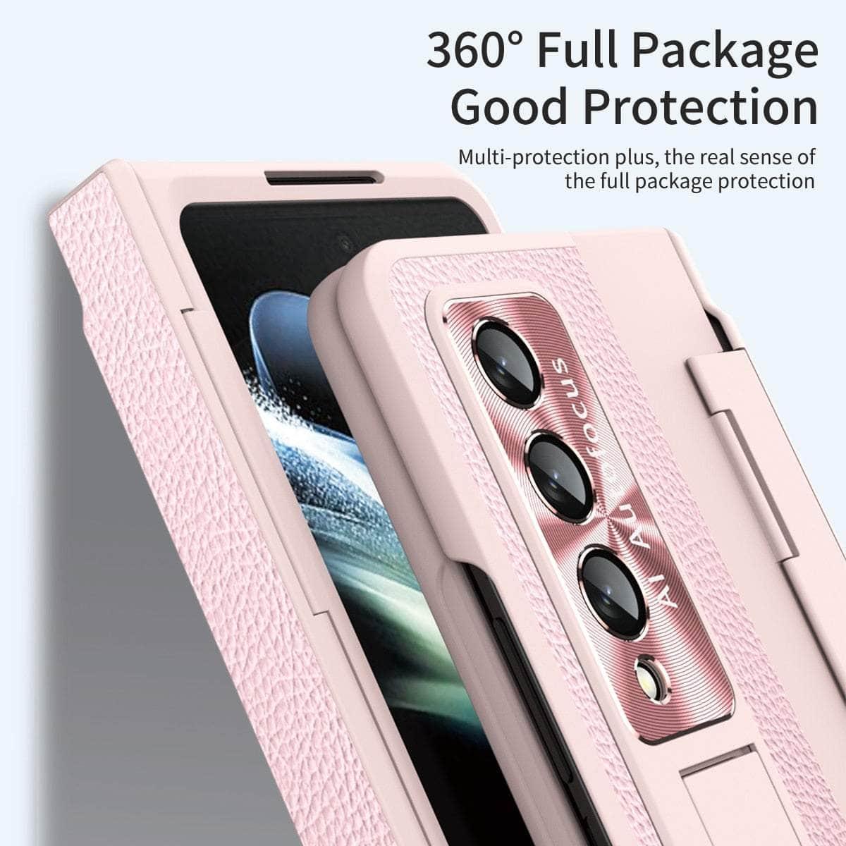Casebuddy Plating Galaxy Z Fold 5 Glass Protection Cover