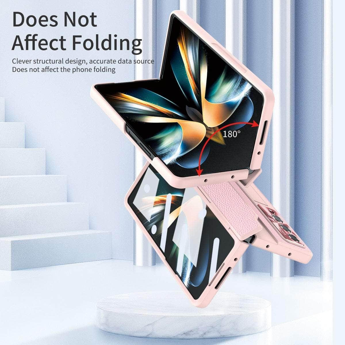 Casebuddy Plating Galaxy Z Fold 5 Glass Protection Cover