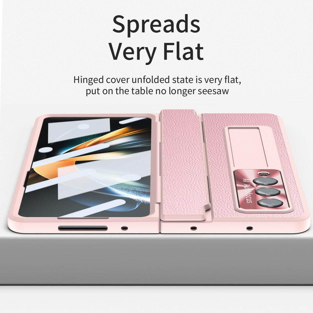 Casebuddy Plating Galaxy Z Fold 5 Glass Protection Cover