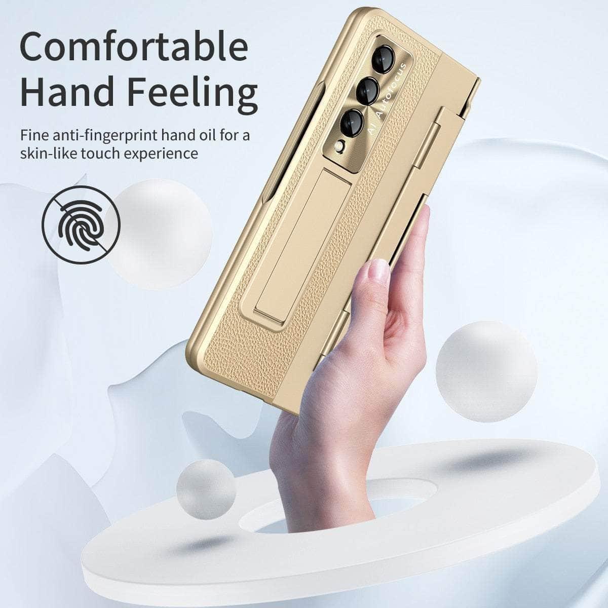 Casebuddy Plating Galaxy Z Fold 5 Glass Protection Cover