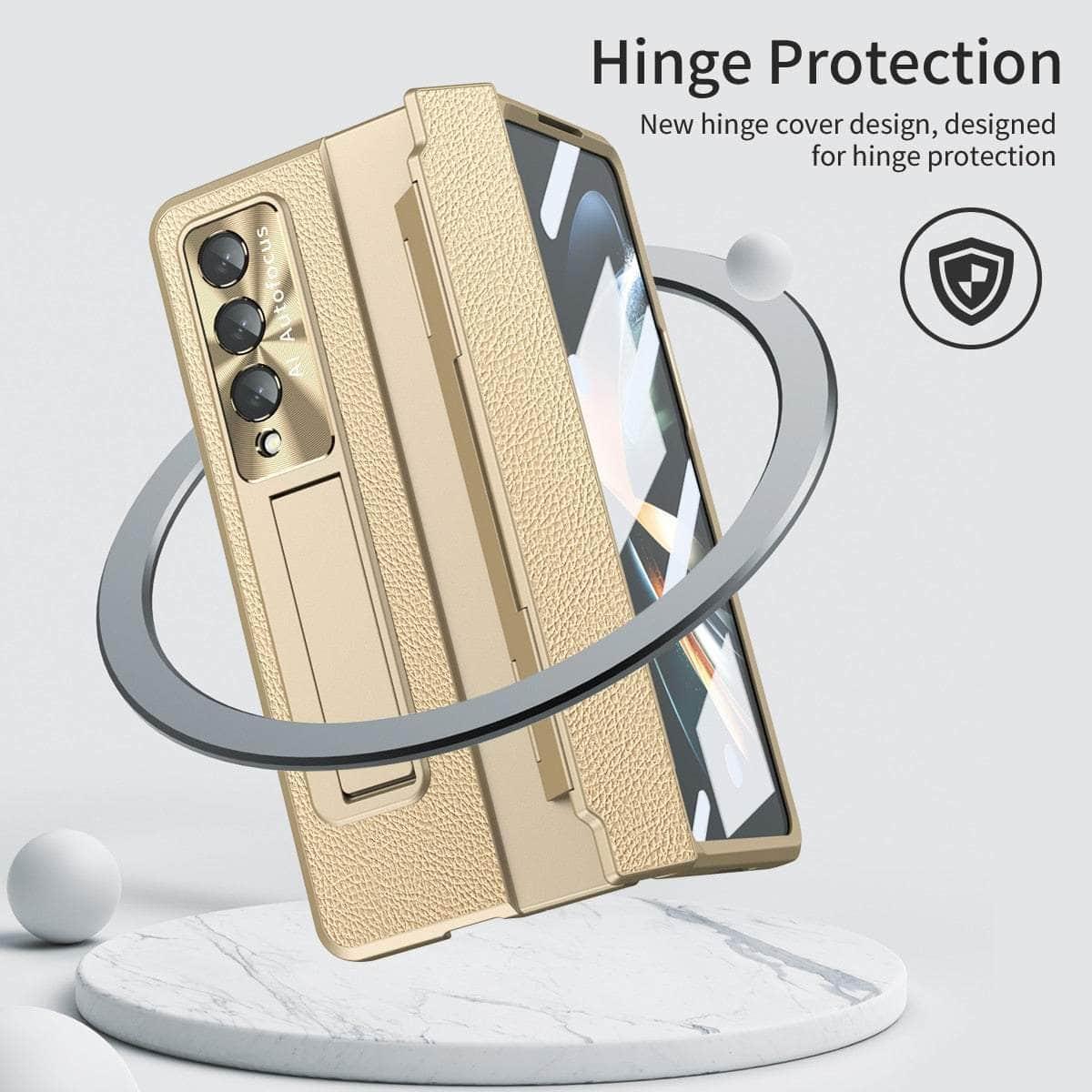 Casebuddy Plating Galaxy Z Fold 5 Glass Protection Cover