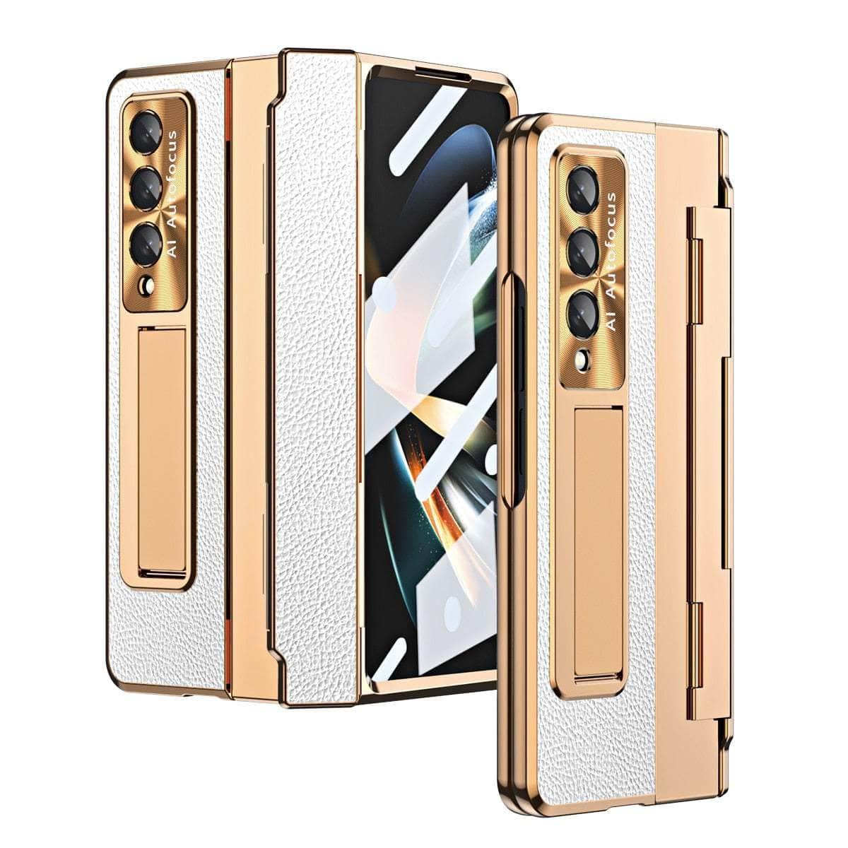 Casebuddy Plating Galaxy Z Fold 5 Glass Protection Cover