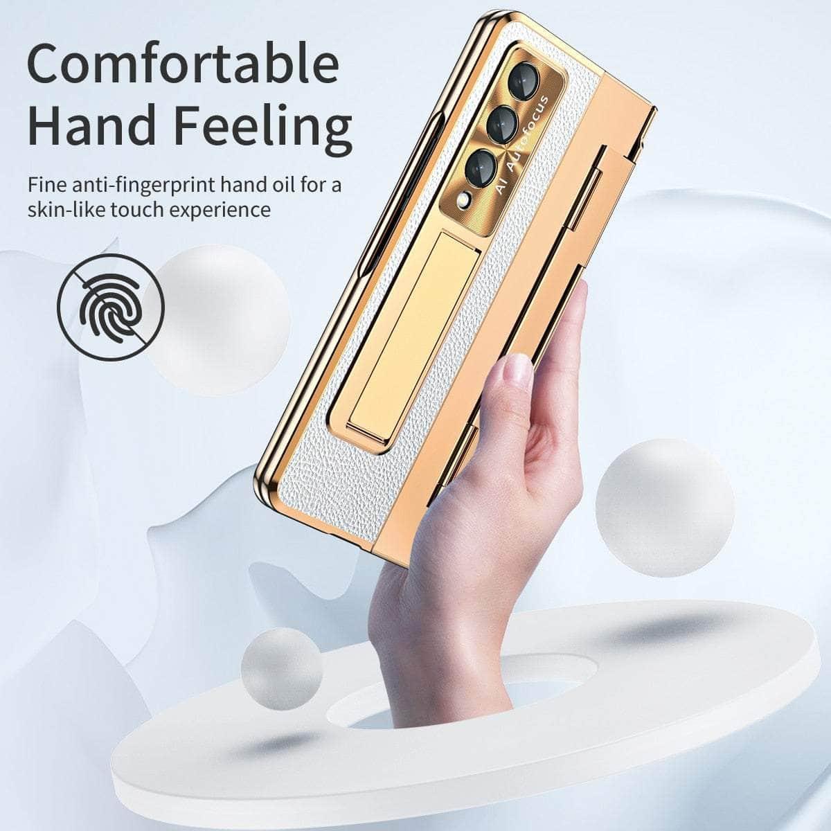 Casebuddy Plating Galaxy Z Fold 5 Glass Protection Cover