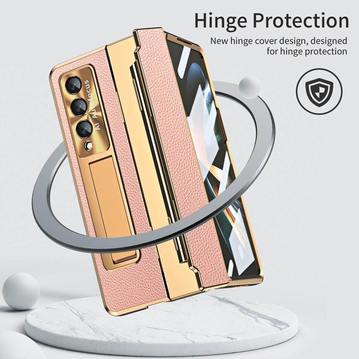 Casebuddy Plating Galaxy Z Fold 5 Glass Protection Cover