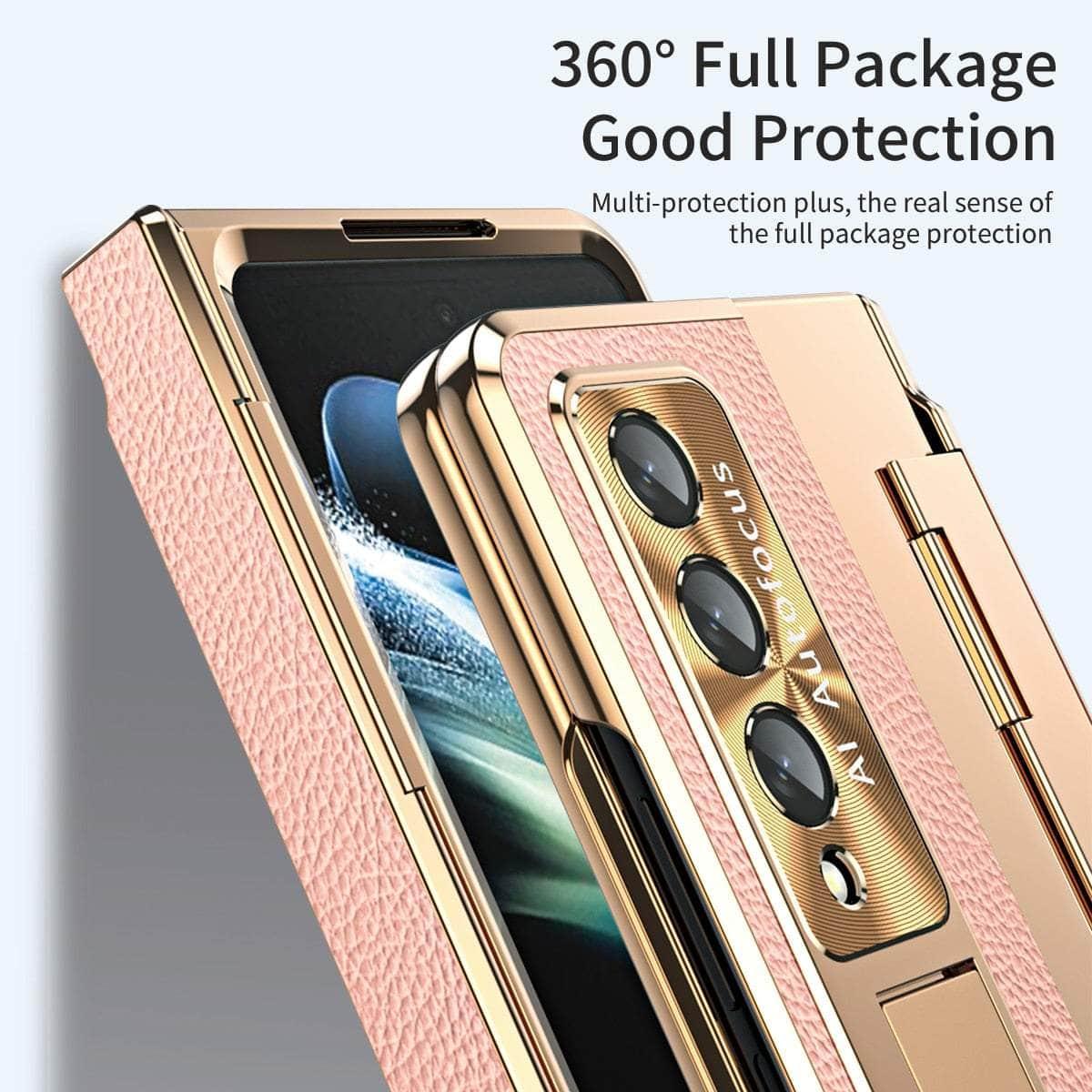 Casebuddy Plating Galaxy Z Fold 5 Glass Protection Cover