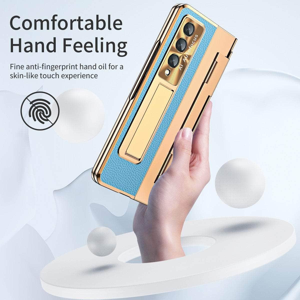 Casebuddy Plating Galaxy Z Fold 5 Glass Protection Cover
