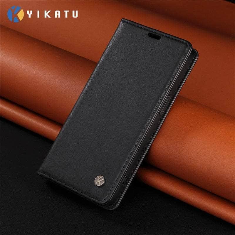 Casebuddy Samsung Galaxy A34 Flip Vegan Leather Case