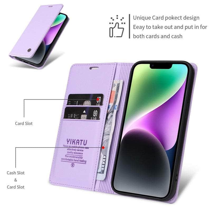 Casebuddy Samsung Galaxy A34 Flip Vegan Leather Case