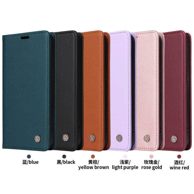 Casebuddy Samsung Galaxy A54 Flip Vegan Leather Case