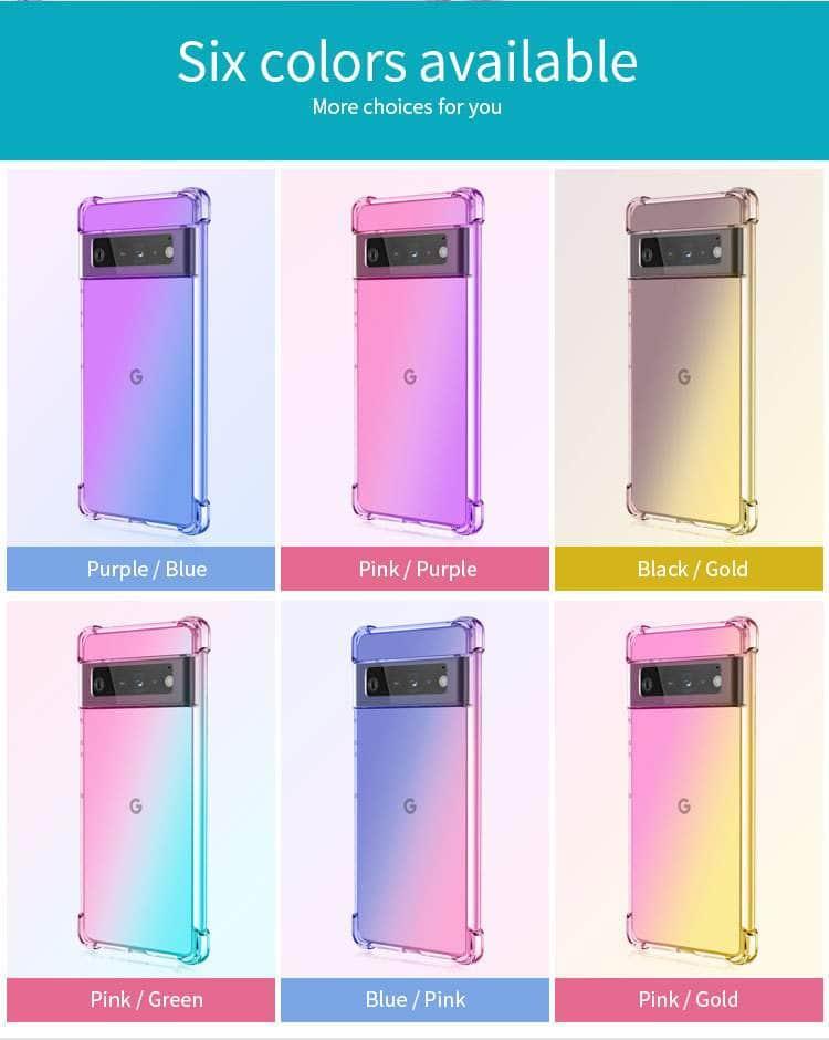 Casebuddy Shockproof Air-Bag Gradient Silicone Pixel 8 Case