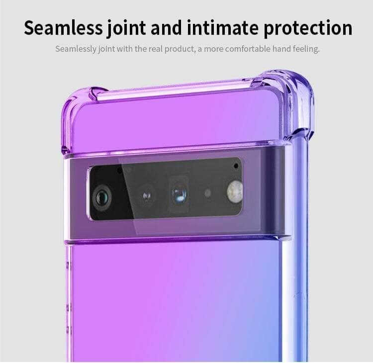 Casebuddy Shockproof Air-Bag Gradient Silicone Pixel 8 Case