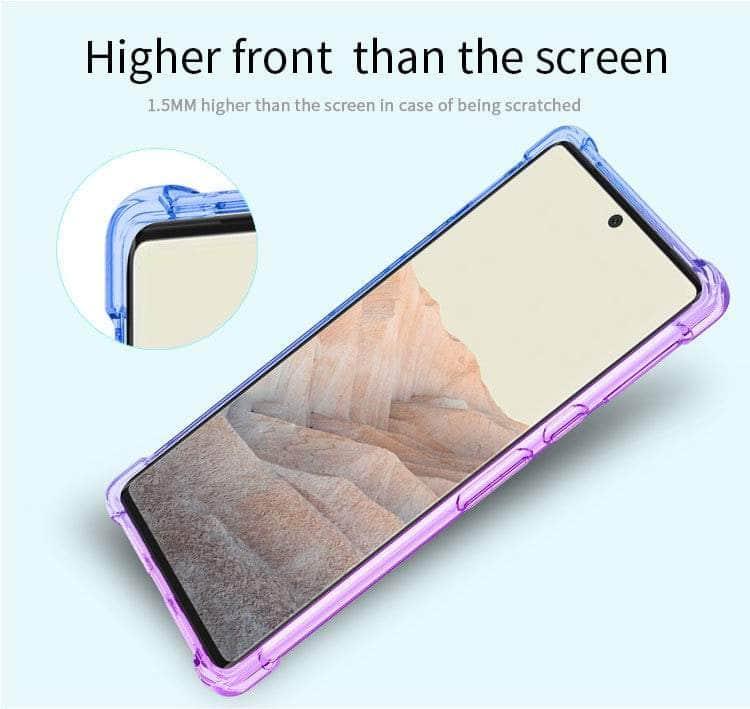 Casebuddy Shockproof Air-Bag Gradient Silicone Pixel 8 Case