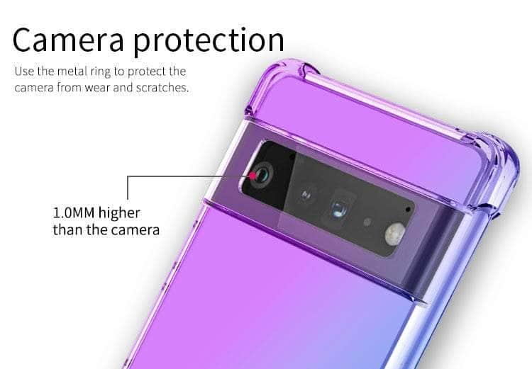 Casebuddy Shockproof Air-Bag Gradient Silicone Pixel 8 Case