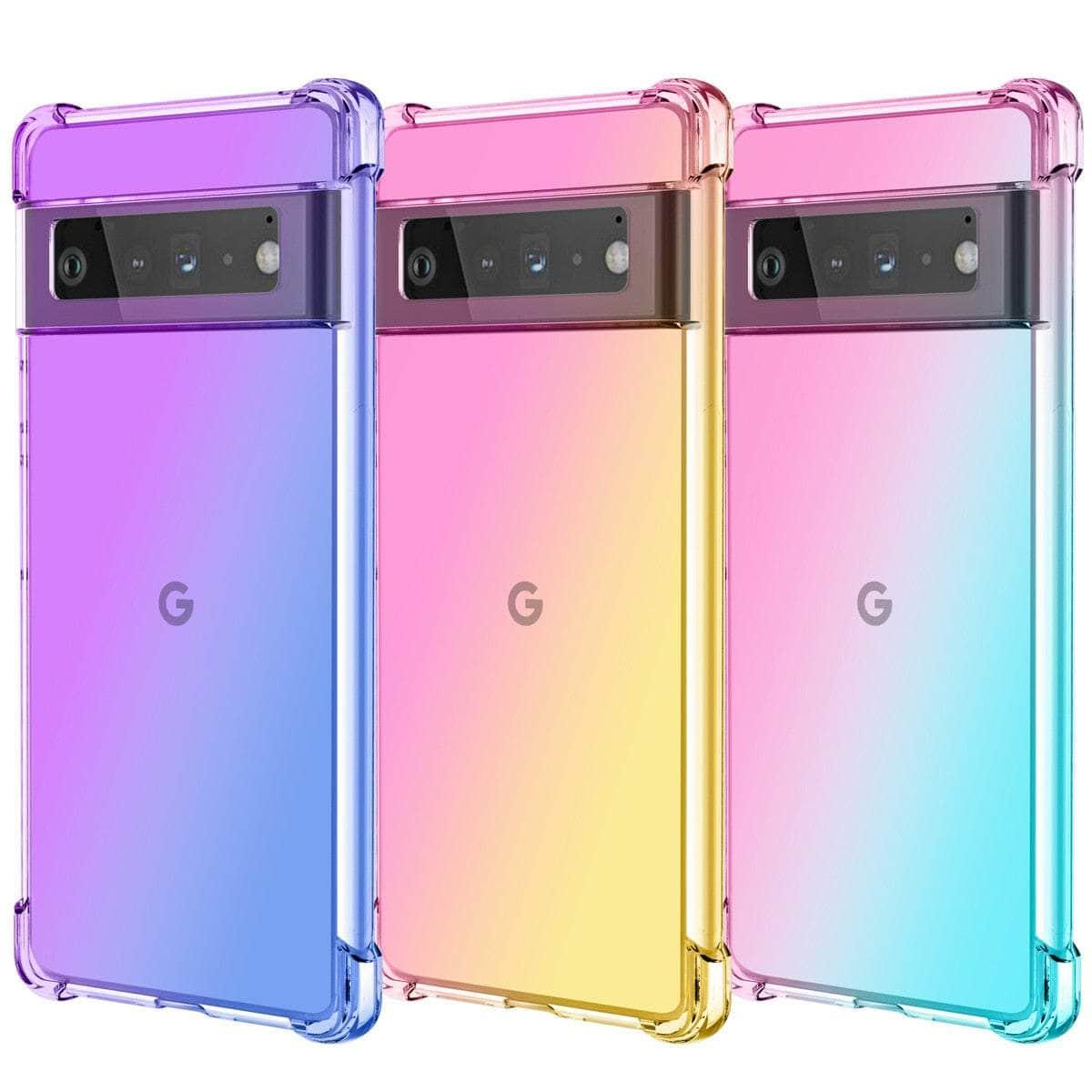Casebuddy Shockproof Air-Bag Gradient Silicone Pixel 8 Case
