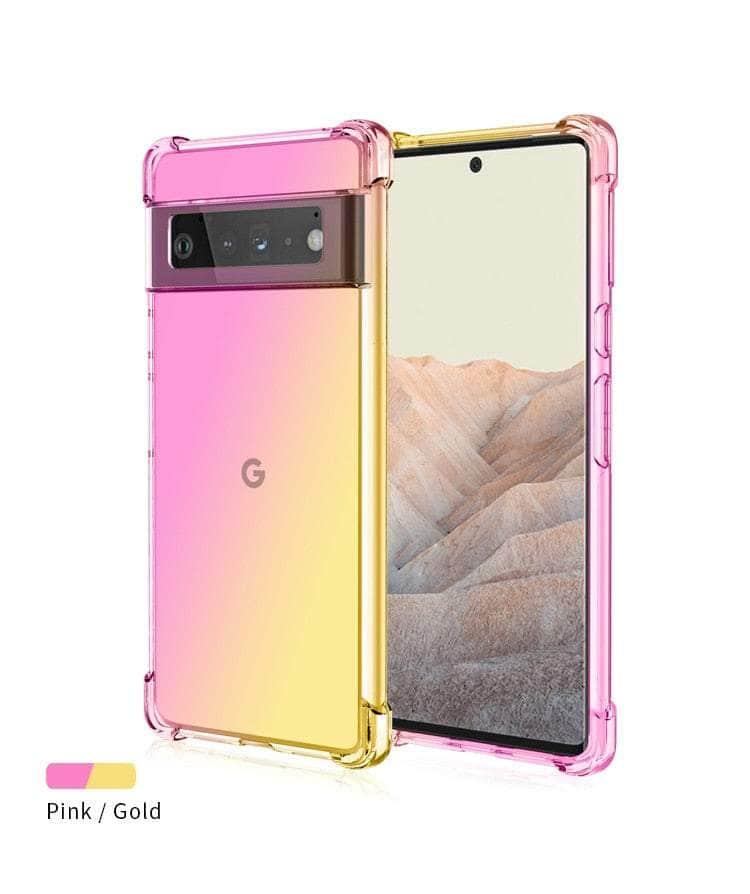 Casebuddy Shockproof Air-Bag Gradient Silicone Pixel 8 Case