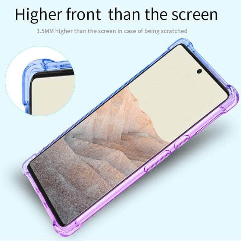 Casebuddy Shockproof Air-Bag Gradient Silicone Pixel 8 Case