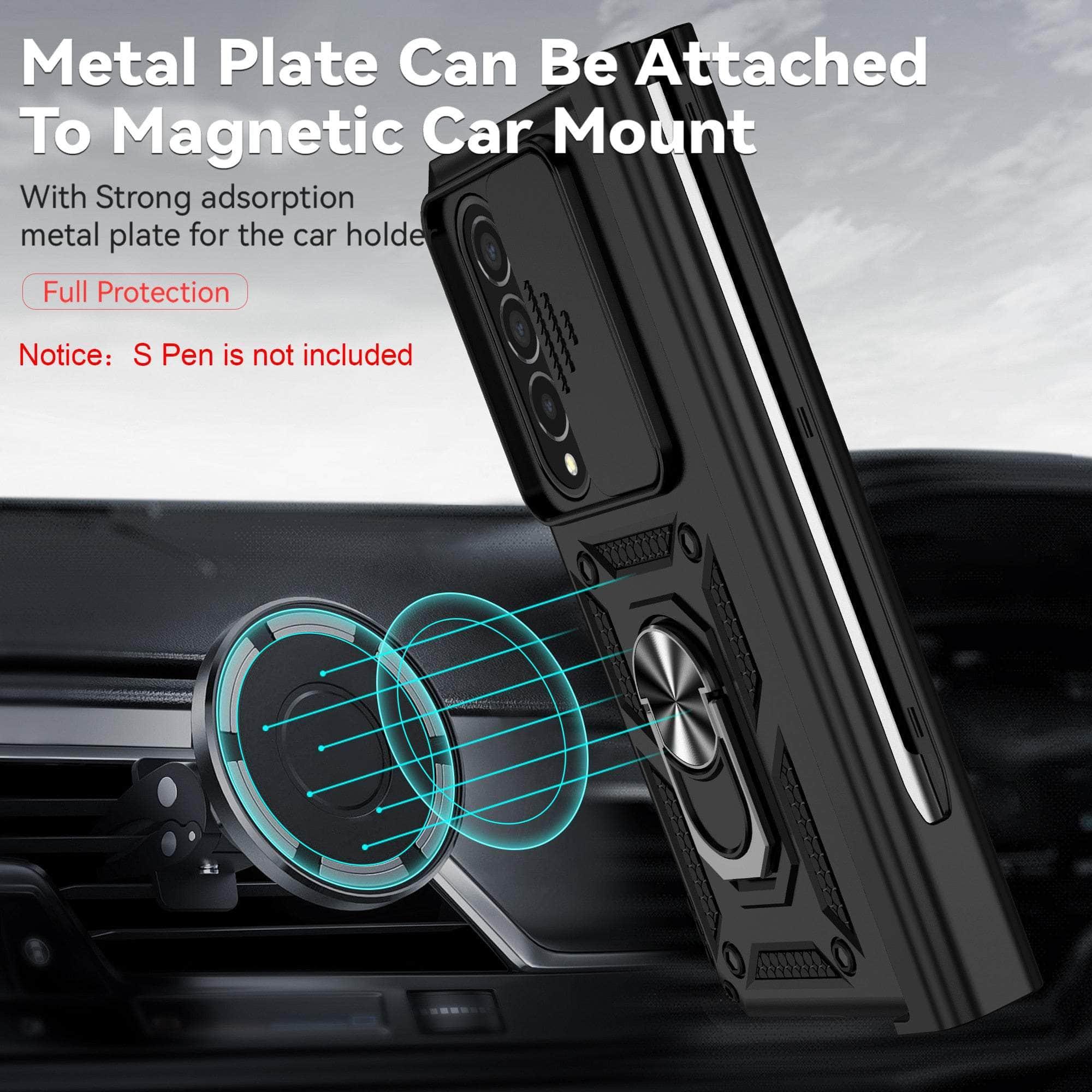 Casebuddy Shockproof Armor Galaxy Z Fold 5 Magnetic Case