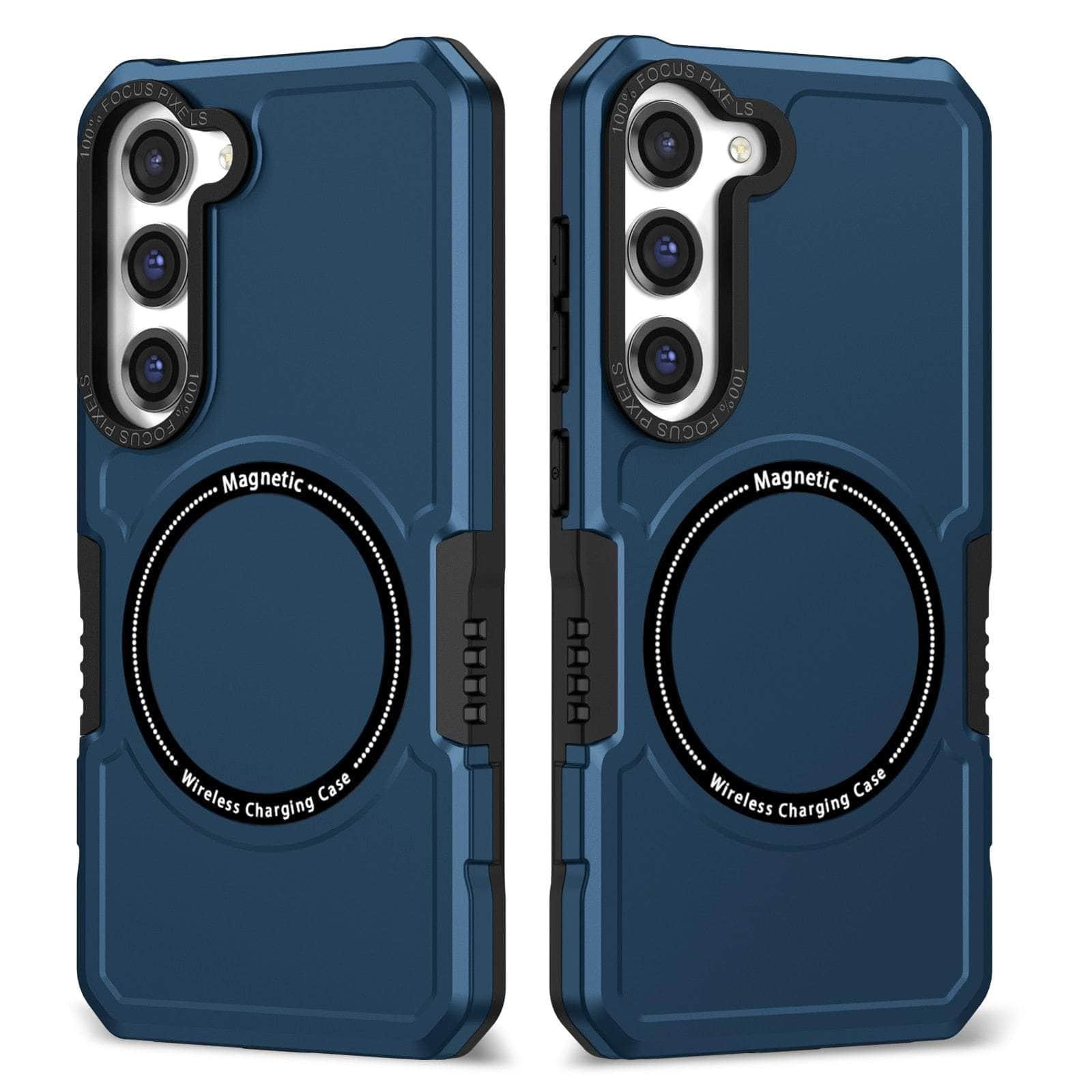 Casebuddy Navy / For Samsung S23Ultra Shockproof Galaxy S23 FE Armor Case