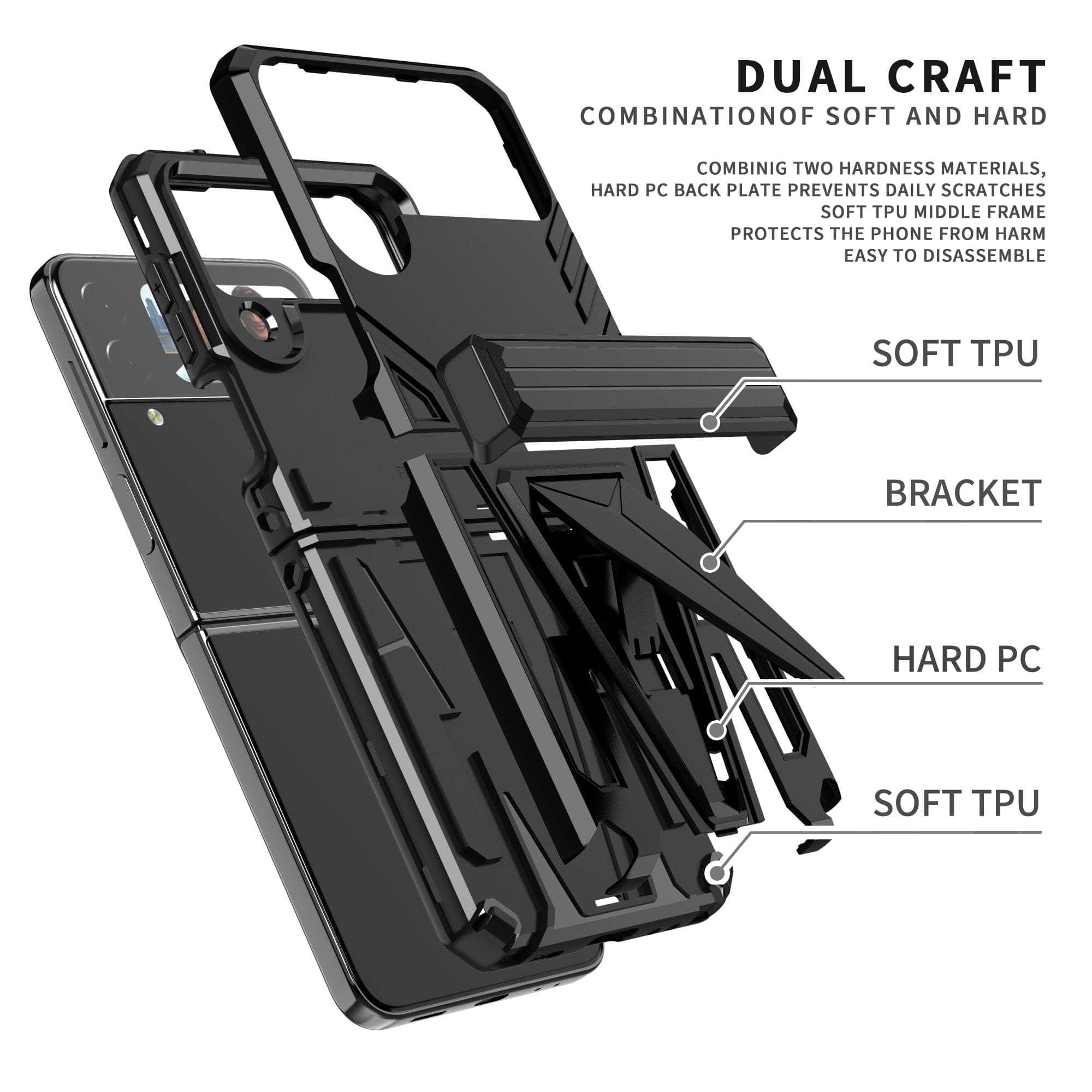 Casebuddy Shockproof Galaxy Z Flip 5 Hybrid