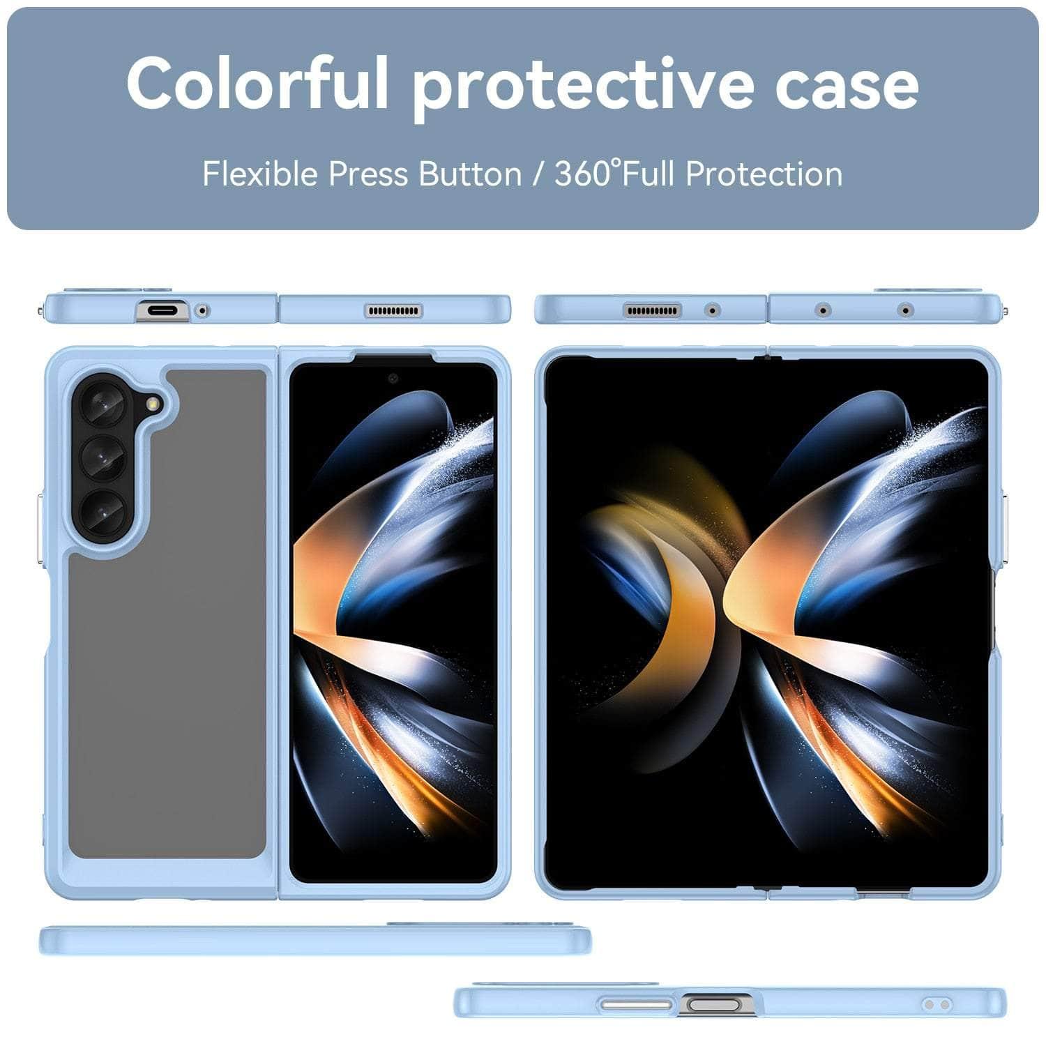 Casebuddy Shockproof Galaxy Z Fold 3 Bumper Cover