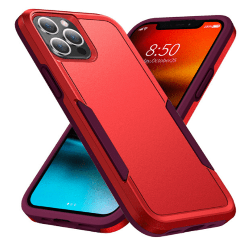 Casebuddy Shockproof iPhone 15 Rugged Silicone Hard Cover