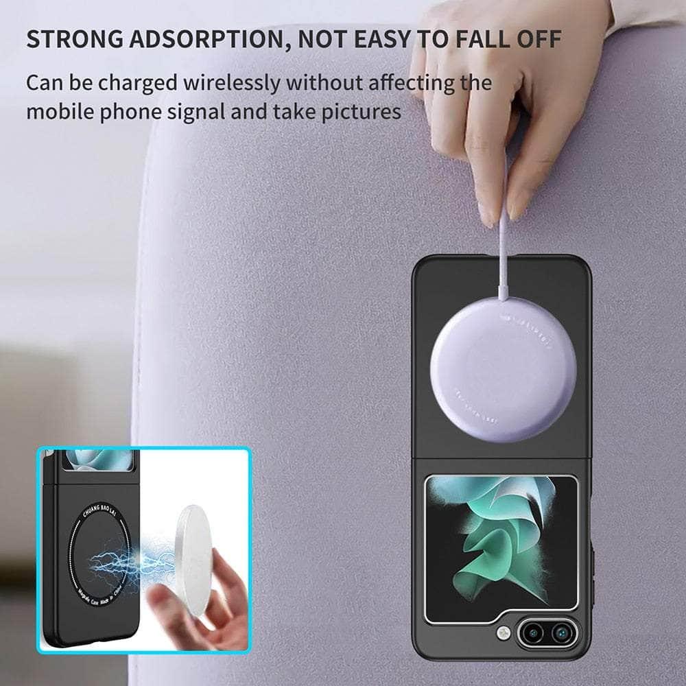Casebuddy Size: Galaxy Z Flip 5 Magsafe Charging Case