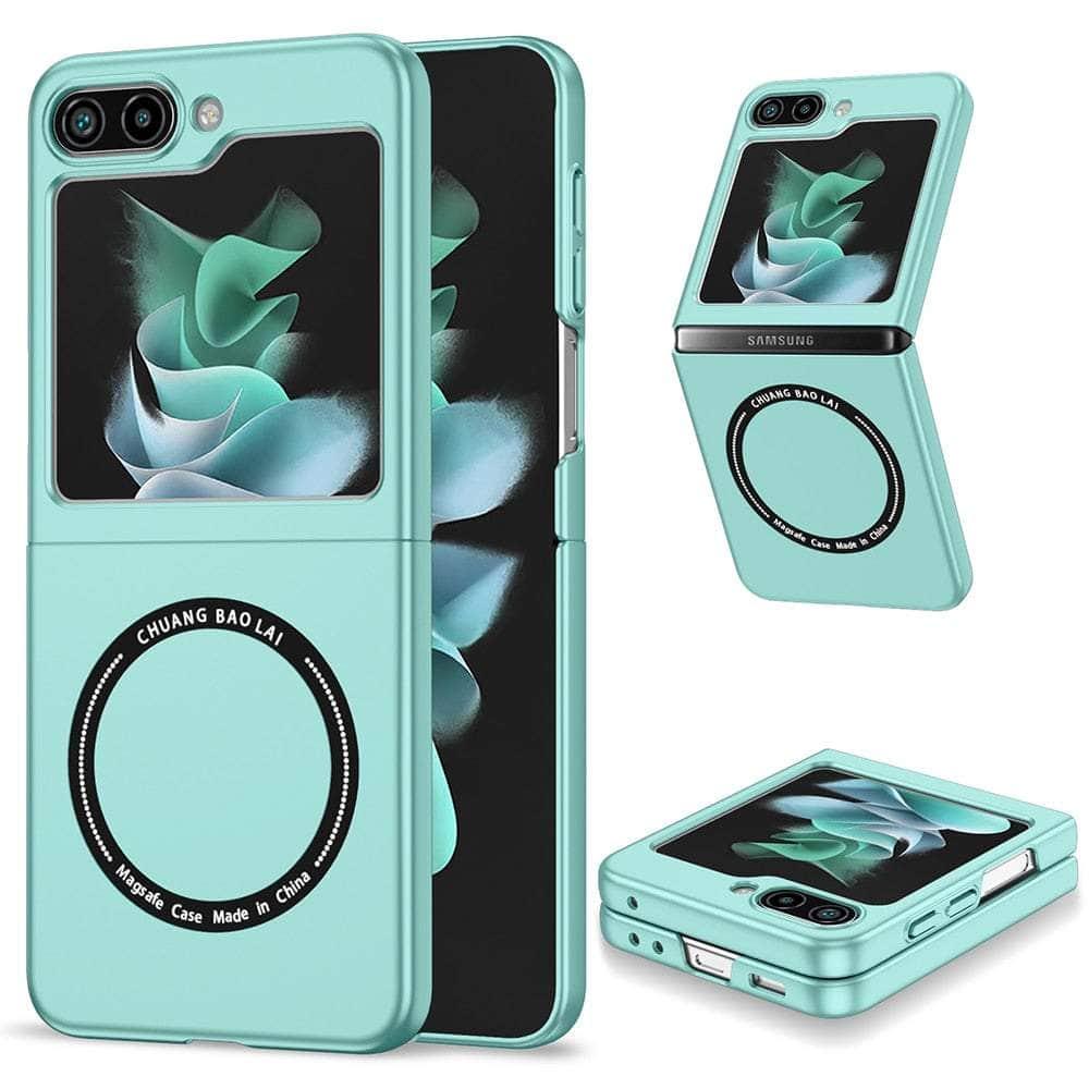Casebuddy Light Blue 08 / For Samsung Z Flip5 Size: Galaxy Z Flip 5 Magsafe Charging Case