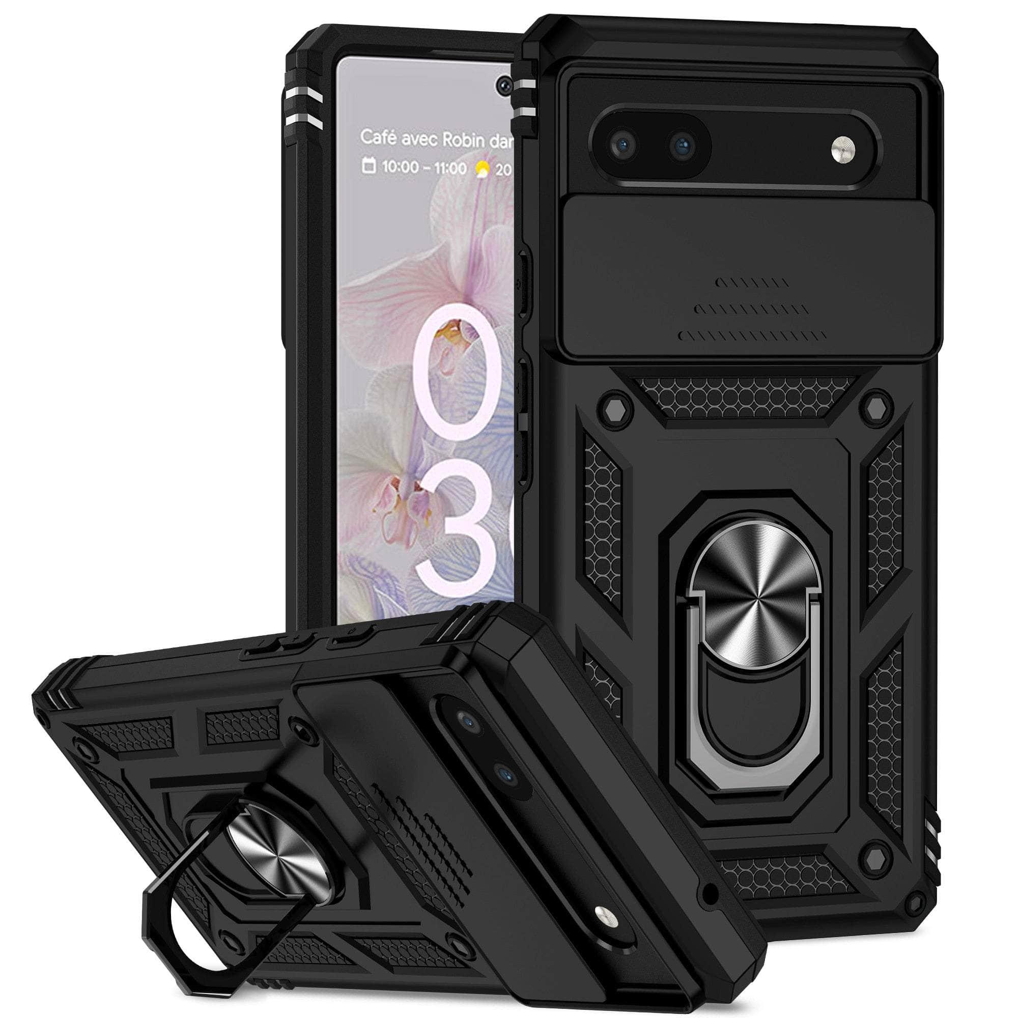 Casebuddy Slide Metal Ring Holder Google Pixel 8 Case