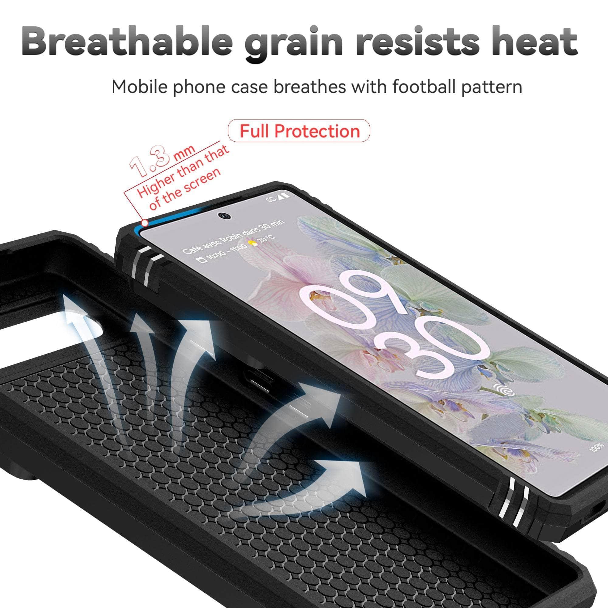 Casebuddy Slide Metal Ring Holder Google Pixel 8 Case