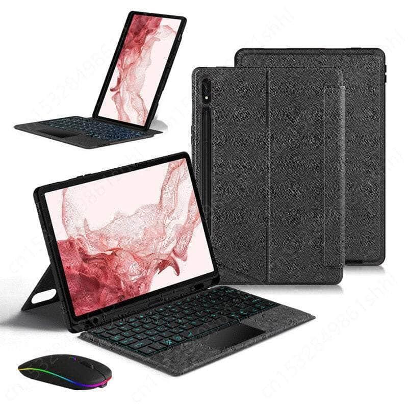 Casebuddy Smart Bluetooth Galaxy Tab S9 11 Backlit Keyboard Case