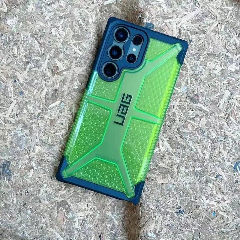 Casebuddy Fluorescent Green / For Galaxy S23 Plus UAG Plasma S23 Plus Protective Rugged Case