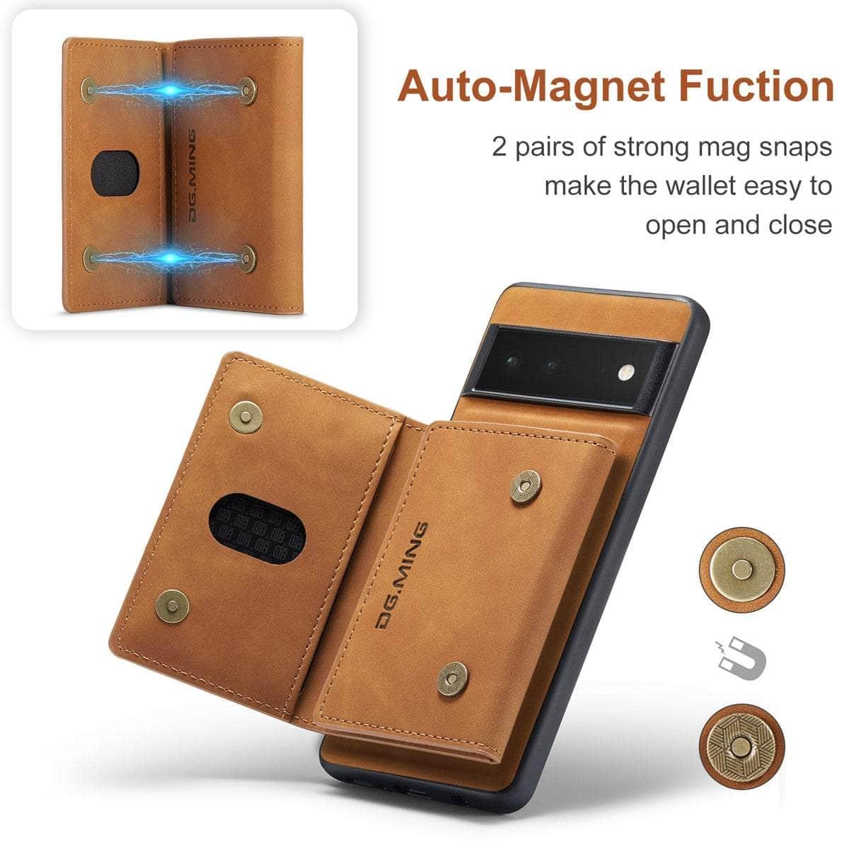 2 in 1 Detachable Pixel 7 Pro Card Pocket Wallet
