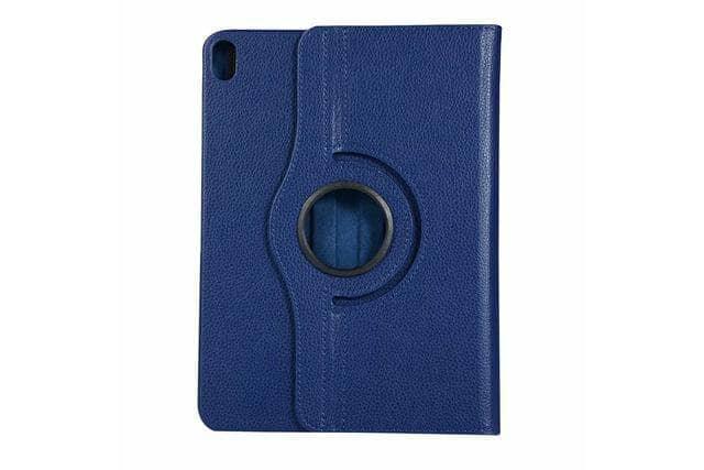 360 Degree Rotating iPad Pro 11 Leather Look Smart Stand Holder Case - CaseBuddy