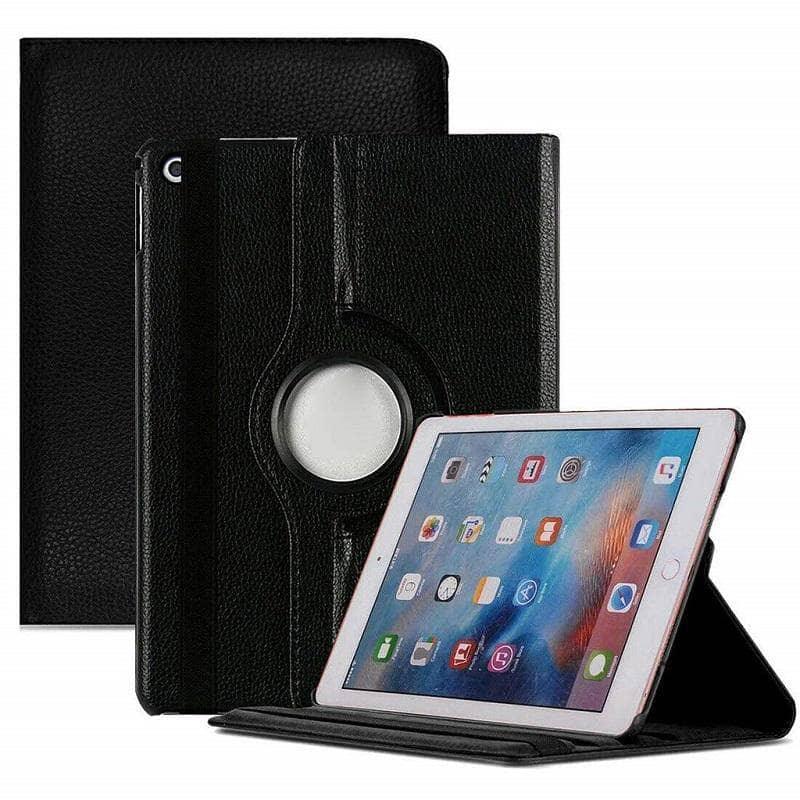 360 Degree Rotating Leather Look Smart Shell Case iPad mini 5 2019