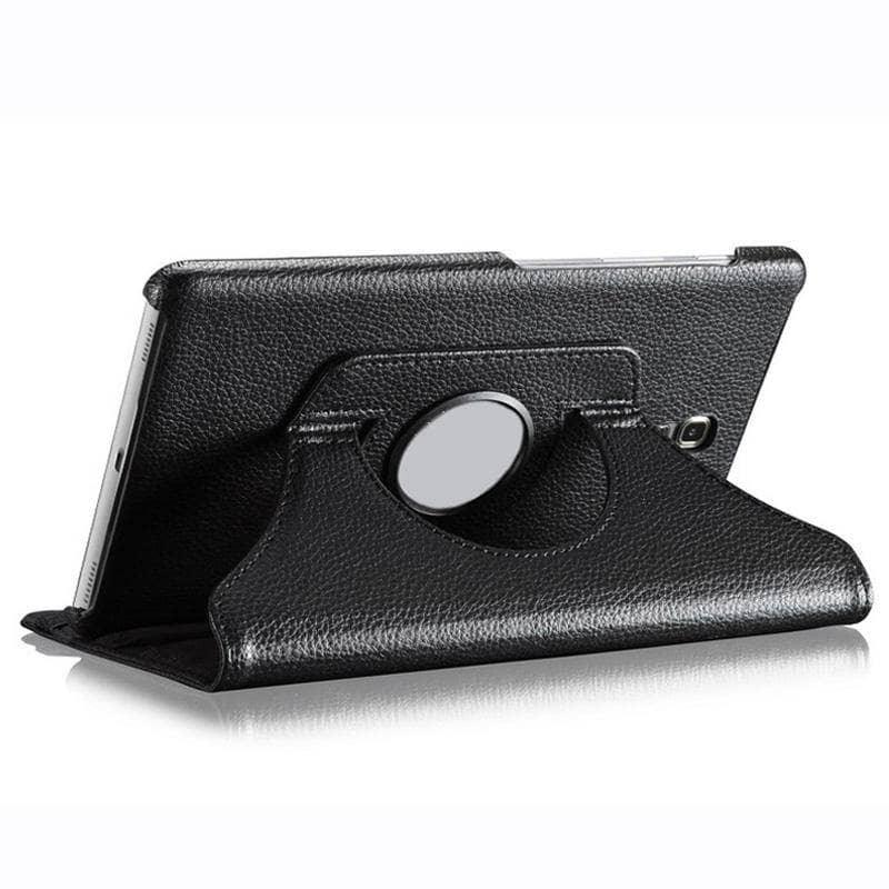 360 Rotating Case Galaxy Tab A 10.5 T590 T595 Stand Cover Leather Look Case