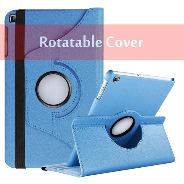 360 Rotating Case Galaxy Tab S5e 10.5 SM-T720 SM-T725 Stand Leather Look