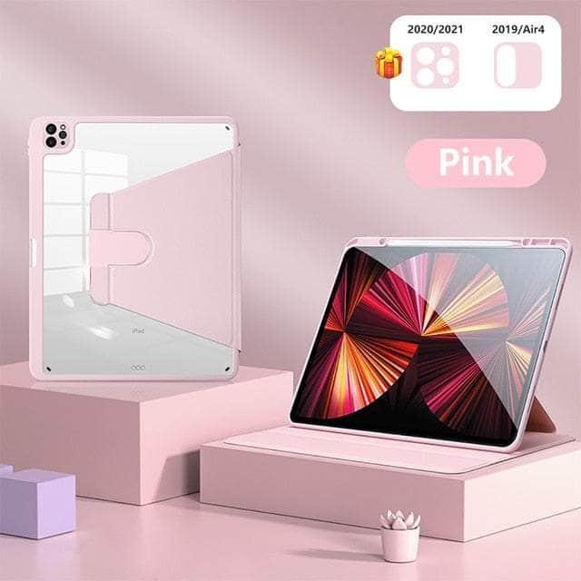360 Rotating iPad Pro 11 2022 Case with Pencil Holder