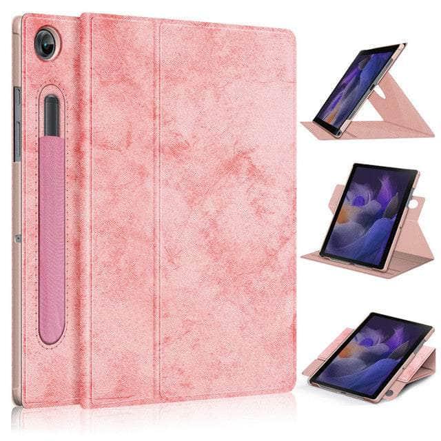 CaseBuddy Australia Casebuddy Pink-Fabric / A8 2021 (10.5 inch) 360° Rotation Galaxy Tab A8 10.5 (2022) Stand Cover