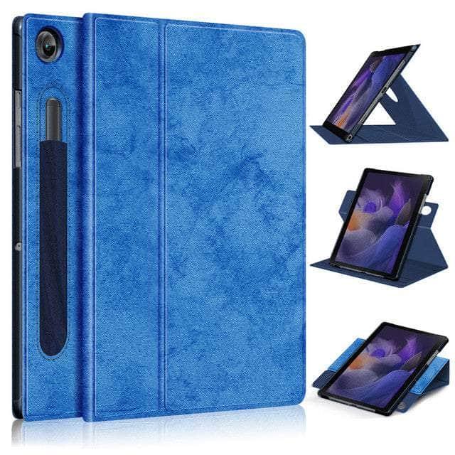 CaseBuddy Australia Casebuddy Dark Blue-Fabric / A8 2021 (10.5 inch) 360° Rotation Galaxy Tab A8 10.5 (2022) Stand Cover