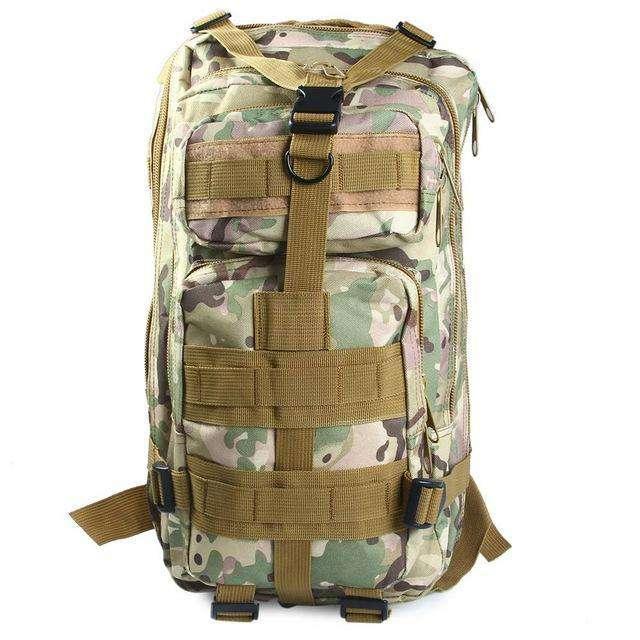 3P Tactical Backpack Military Oxford Sport Bag 30L Camping Climbing Traveling Hiking Fishing - CaseBuddy