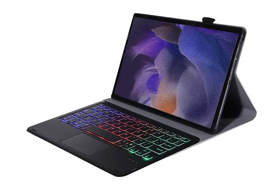 7 Colors Backlit Magic Touchpad Galaxy Tab A8 10.5 (2022) Keyboard Case