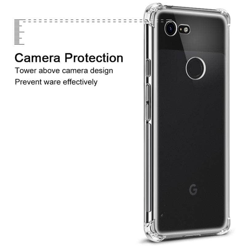 Airbag Shockproof Pixel 7 Silicone TPU Cover