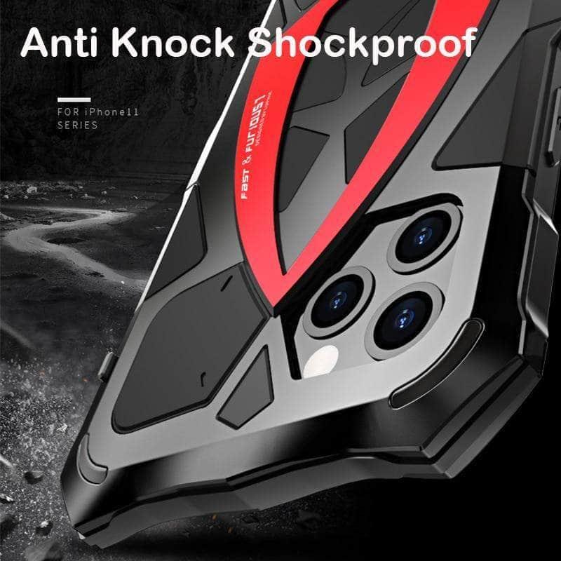 Anti-Knock Armor ABS iPhone 12 Bumper Case