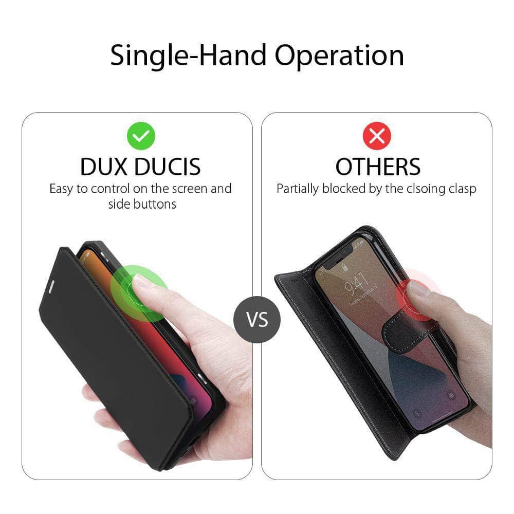 Anti-Slip Dirt-Resistant Flip Leather iPhone Card Holder Case - CaseBuddy