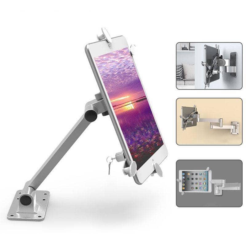 Anti-Theft Wall Mount Stand iPad Air 1 Pro 9.7 Retractable Brace Display - CaseBuddy
