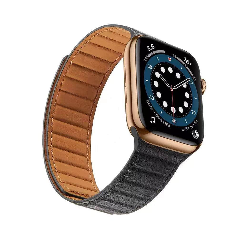 Apple Watch Leather Magnetic Loop Strap