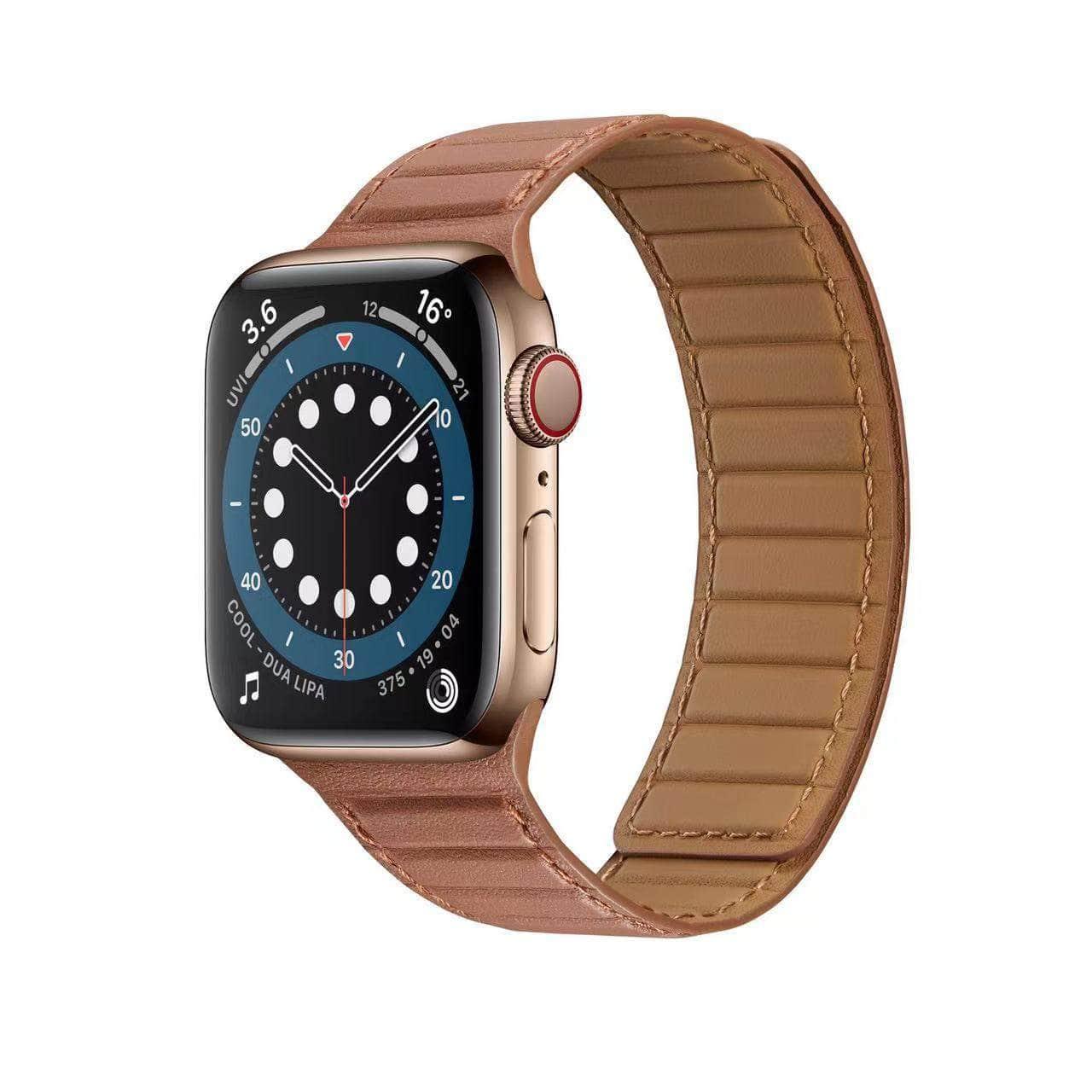 Apple Watch Leather Magnetic Loop Strap