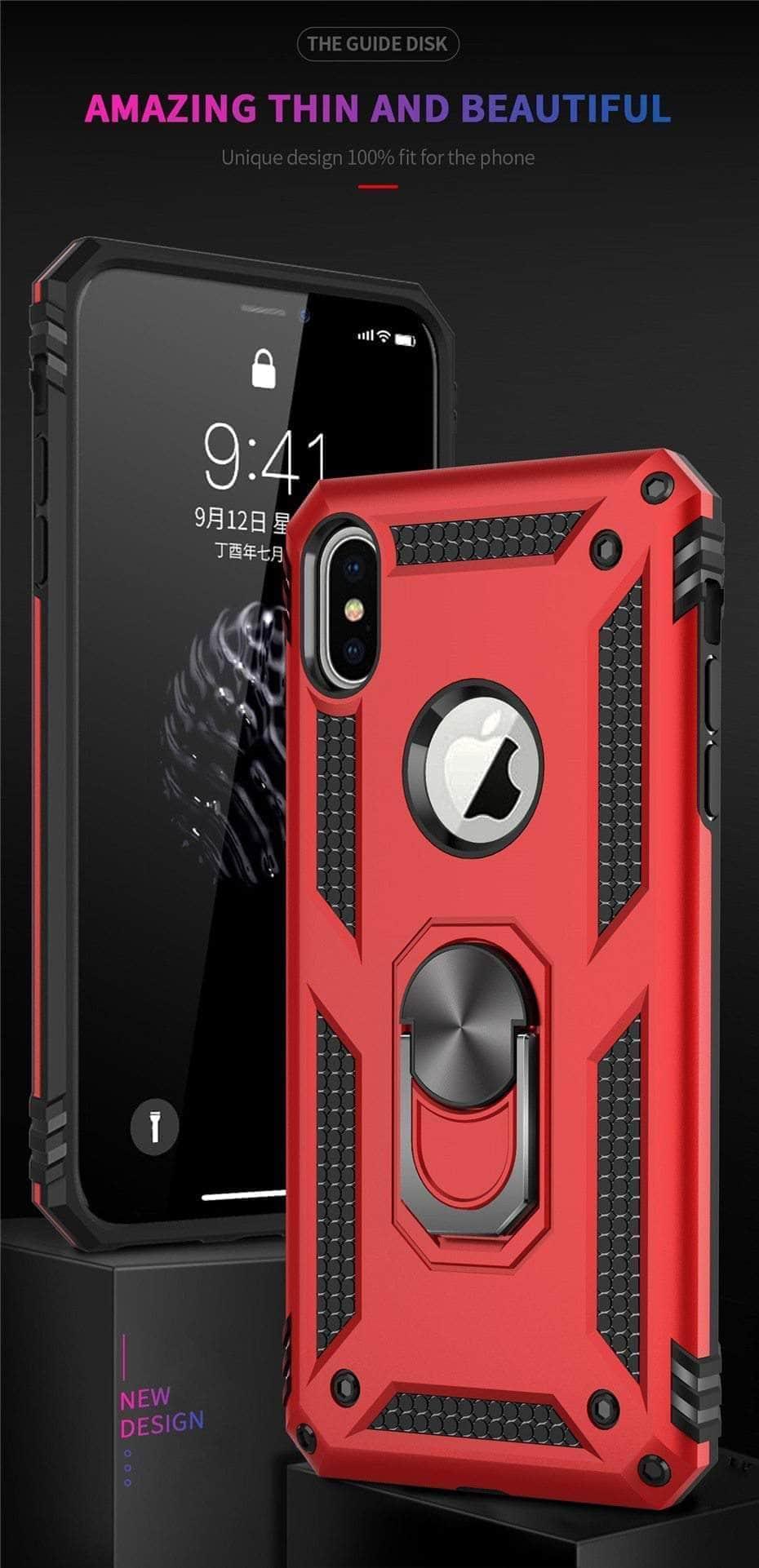 Armor Finger Ring iPhone 13 Pro Kickstand Cover